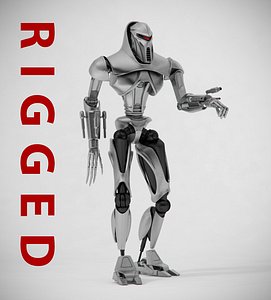 3d model cylon centurion