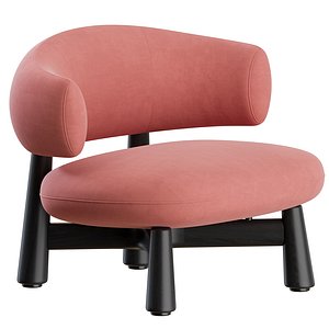 Olaf Armchair by Baxter 3D model