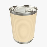 US no 2 Canned Food Pop Top Low High Poly