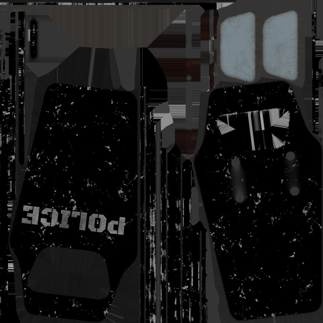Police Shield 03 3D Model - TurboSquid 2301034