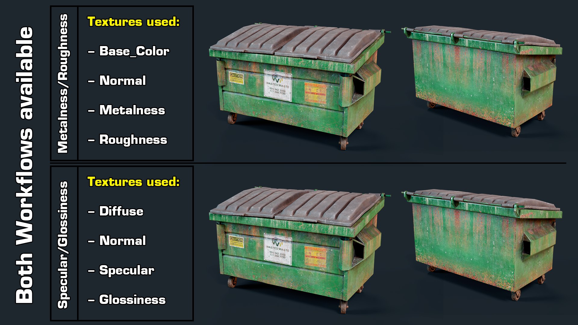 dumpster gameready lods 3D model https://p.turbosquid.com/ts-thumb/MO/hxyuYA/DY/both_workflows/png/1607604593/1920x1080/fit_q87/c28113a99a52e4e9a1312fc924d55258878ad12b/both_workflows.jpg