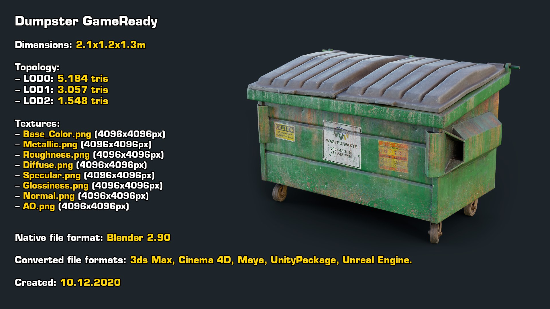dumpster gameready lods 3D model https://p.turbosquid.com/ts-thumb/MO/hxyuYA/Z4/stats/png/1607604596/1920x1080/fit_q87/a10629ee15471215777ce762100b9e23dc43f573/stats.jpg