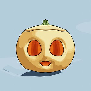 3D model Halloween Pumpkin Head