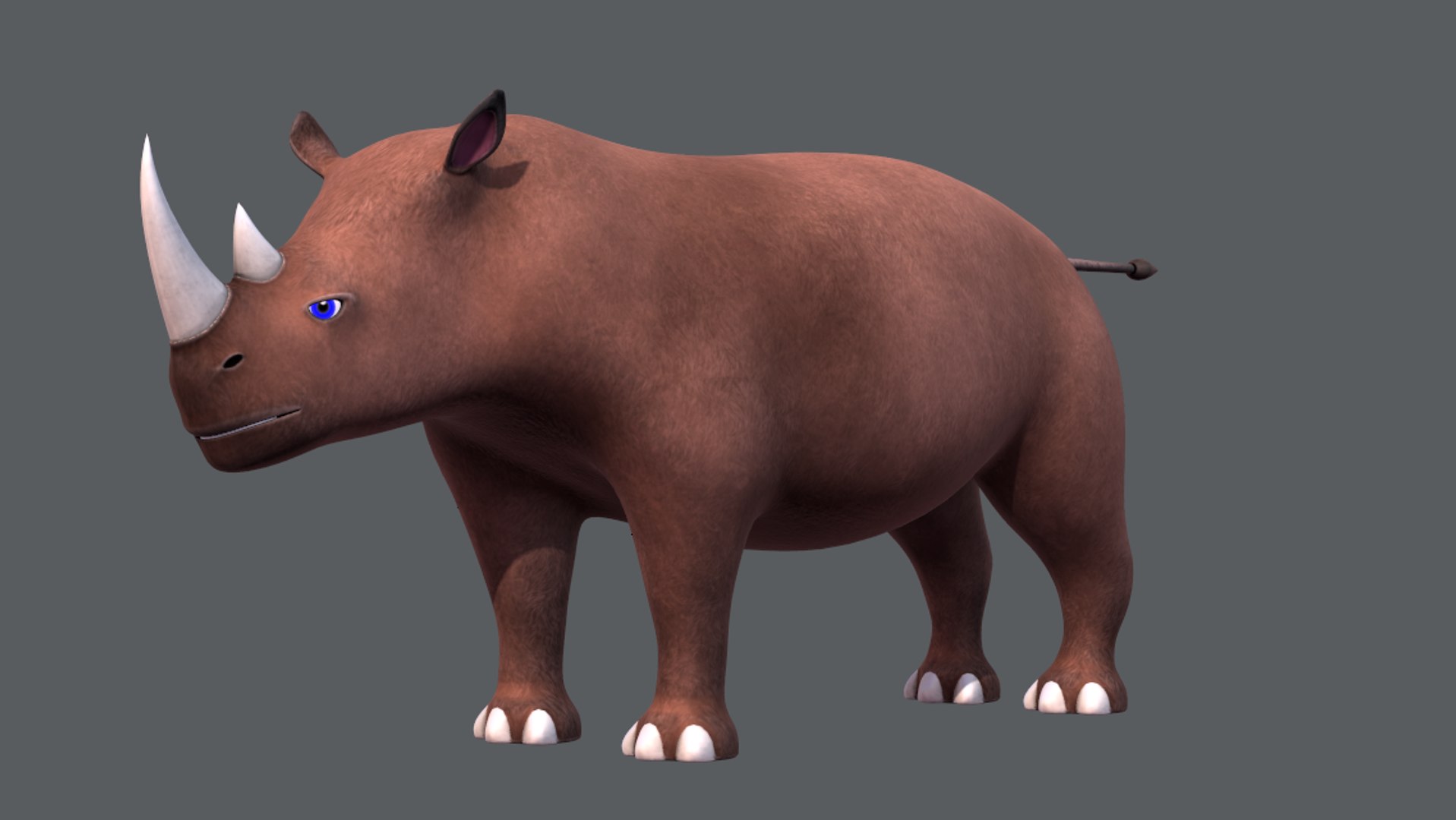 rhino v01 cartoon animal model https://p.turbosquid.com/ts-thumb/MO/o0Z6iv/e3ehIgbW/capture_2018_11_17_21_43_48_462/png/1542467105/1920x1080/fit_q87/15c5431c3ff0430928f1e7b2799840df99a797e8/capture_2018_11_17_21_43_48_462.jpg