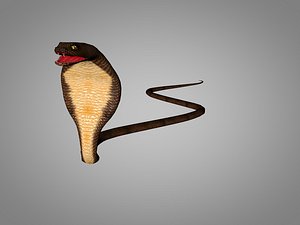 3D cobra snake model