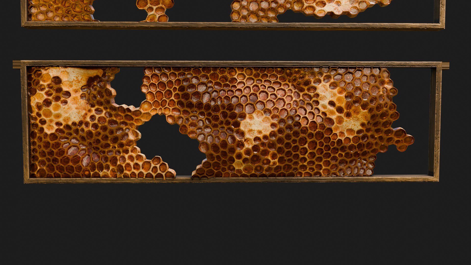 3D Honeycomb Frames model https://p.turbosquid.com/ts-thumb/MO/qaD9C7/ZL/preview0007/jpg/1738898271/1920x1080/fit_q87/c1b6ad7da80e6cfc22b34ba53a165f990bcb8e4e/preview0007.jpg