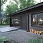 Maison individuelle moderne dans un cadre naturel