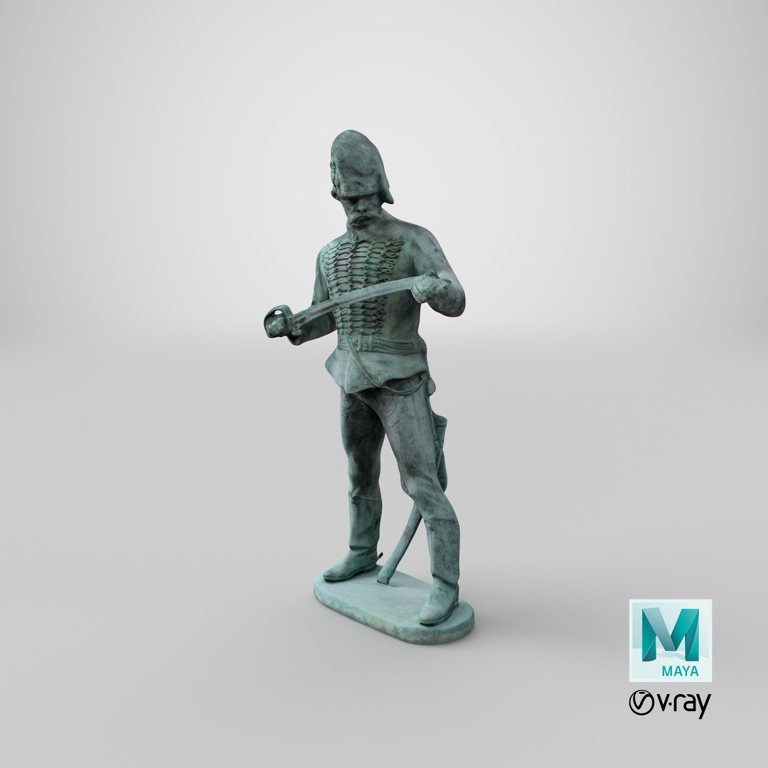 3D model statue old hussar https://p.turbosquid.com/ts-thumb/MO/tulZEH/wqyPHa0G/stemcell_maya_vray_render/png/1578015143/1920x1080/fit_q87/77a4b92c82df701627a71f591ac24f821a3f64e1/stemcell_maya_vray_render.jpg