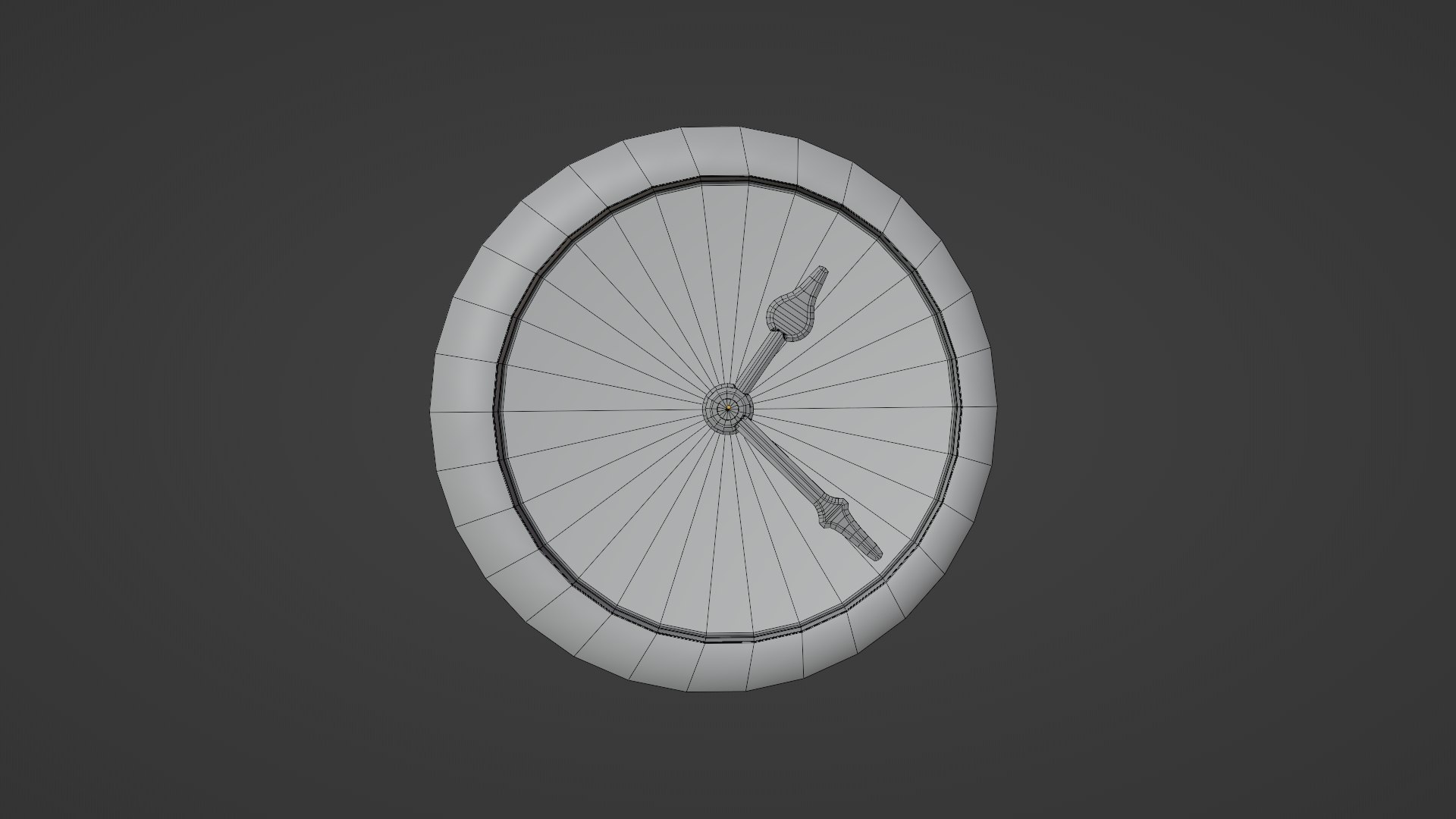 3D Wall Clock 3D Model - TurboSquid 2311332