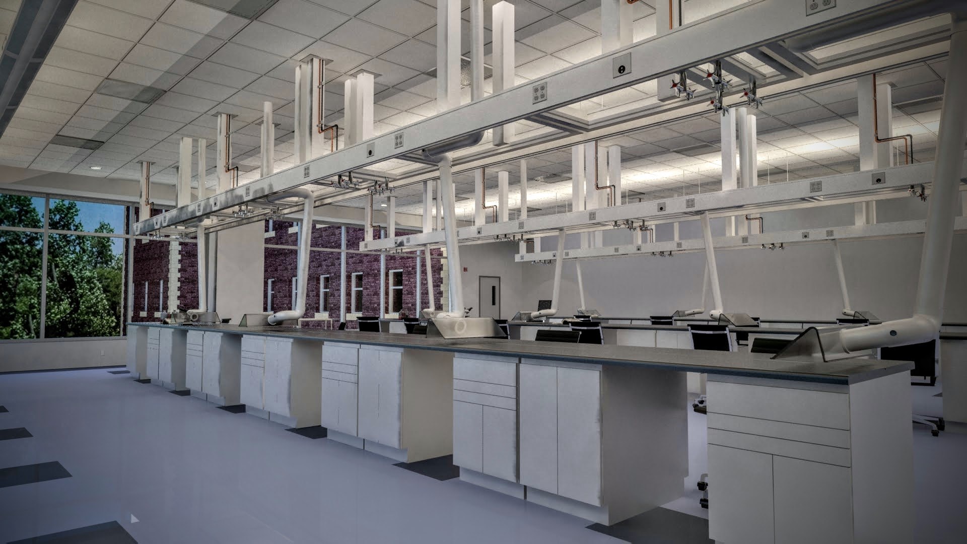 Laboratory Equipment Research Lab 3d Model