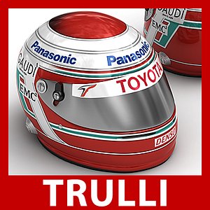 Helmet F1 2008 2009 Jarno Trulli