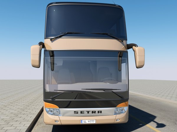 Setra S 431 3d C4d