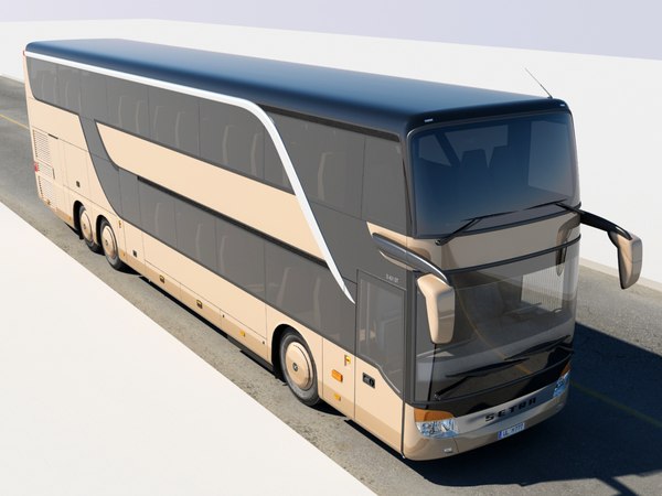 Setra S 431 3d C4d