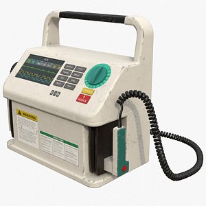 Defibrillator 1B 3D