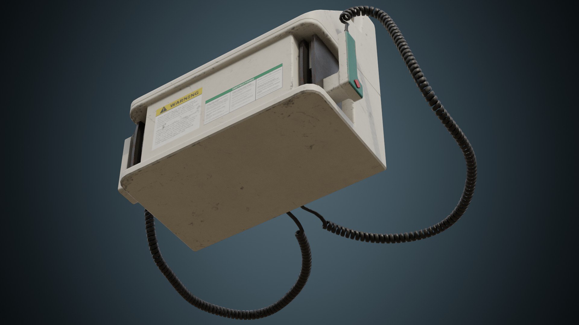 Defibrillator 1B 3D - TurboSquid 2039563