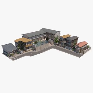 street scene ar 3D model