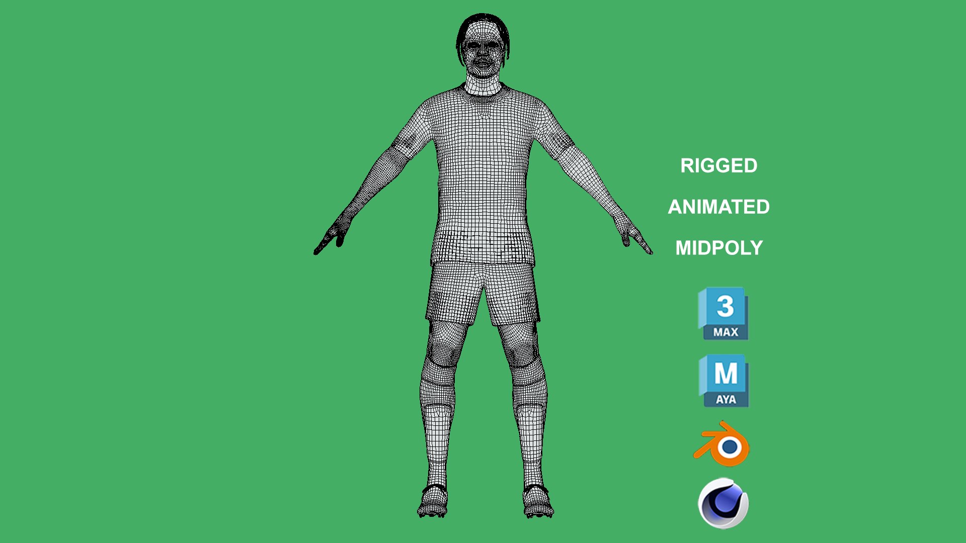 3D Chelsea Squad Season 2023-2024 Part 1 11 Players Model - TurboSquid ...