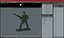 Soldat miniature avec mitrailleuse