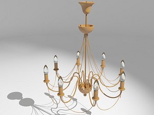 3d lamp interior model