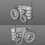 Cartoon Tractor