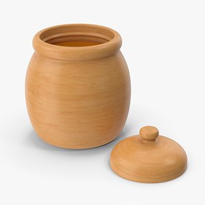 Honey Pot Opened 3D model