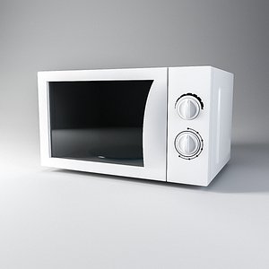 microwave oven 3D model