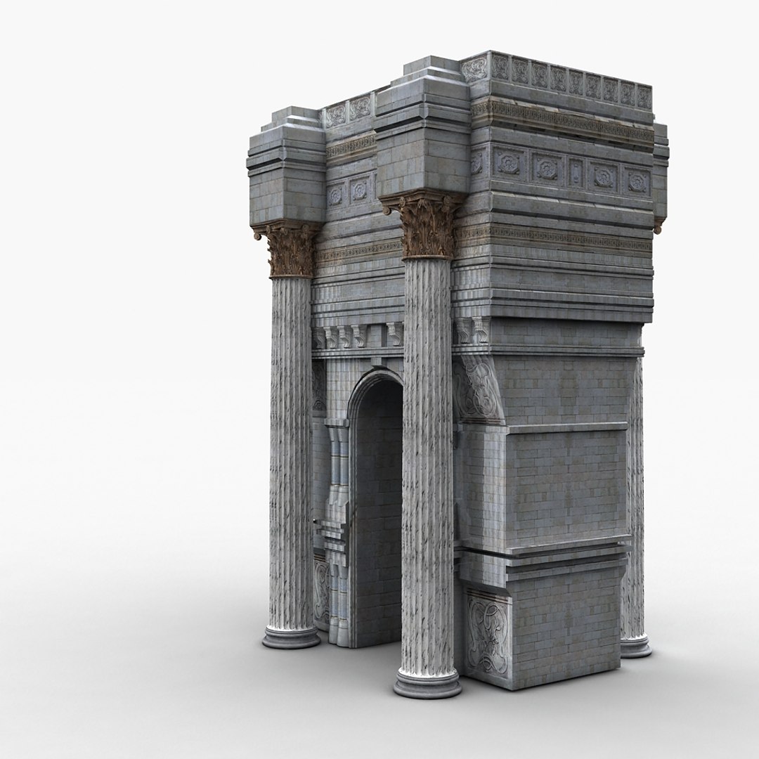 3dsmax Structure Decorative