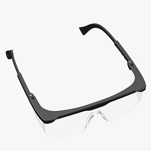 Safety Glasses 3D model