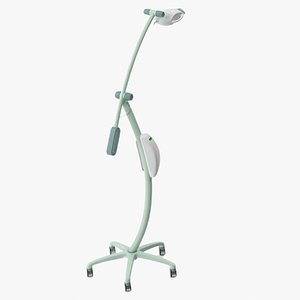 Teeth Whitening Floor Lamp Rigged for Cinema 4D model