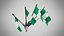 Wall Mount Flags 5 Of Nigeria