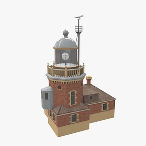 helsingborg light house 3D model