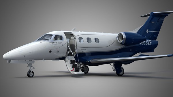 modelo 3d Jet ejecutivo ligero Embraer Phenom 100 EX - TurboSquid 2178024