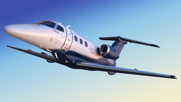 Jato executivo leve Embraer Phenom 100 EX Modelo 3D - TurboSquid 2178024