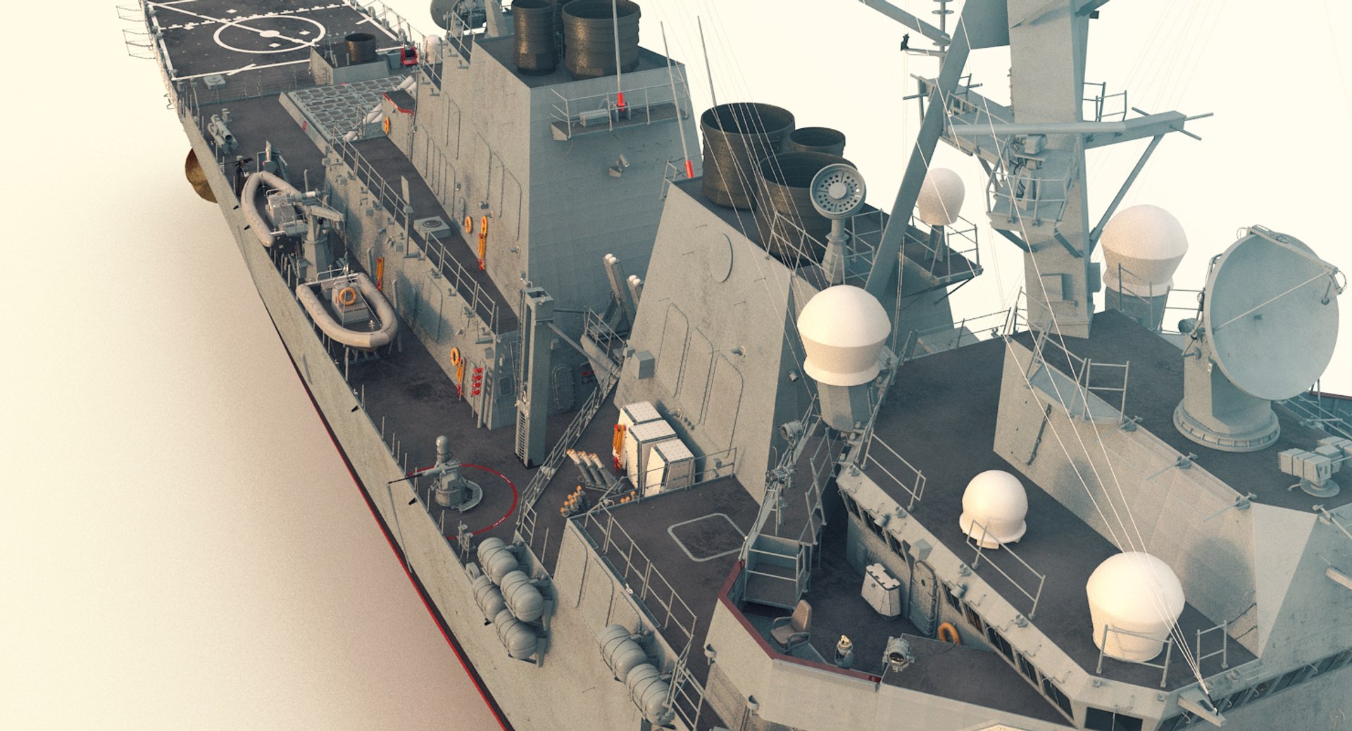 Uss decatur ddg 3D - TurboSquid 1393182