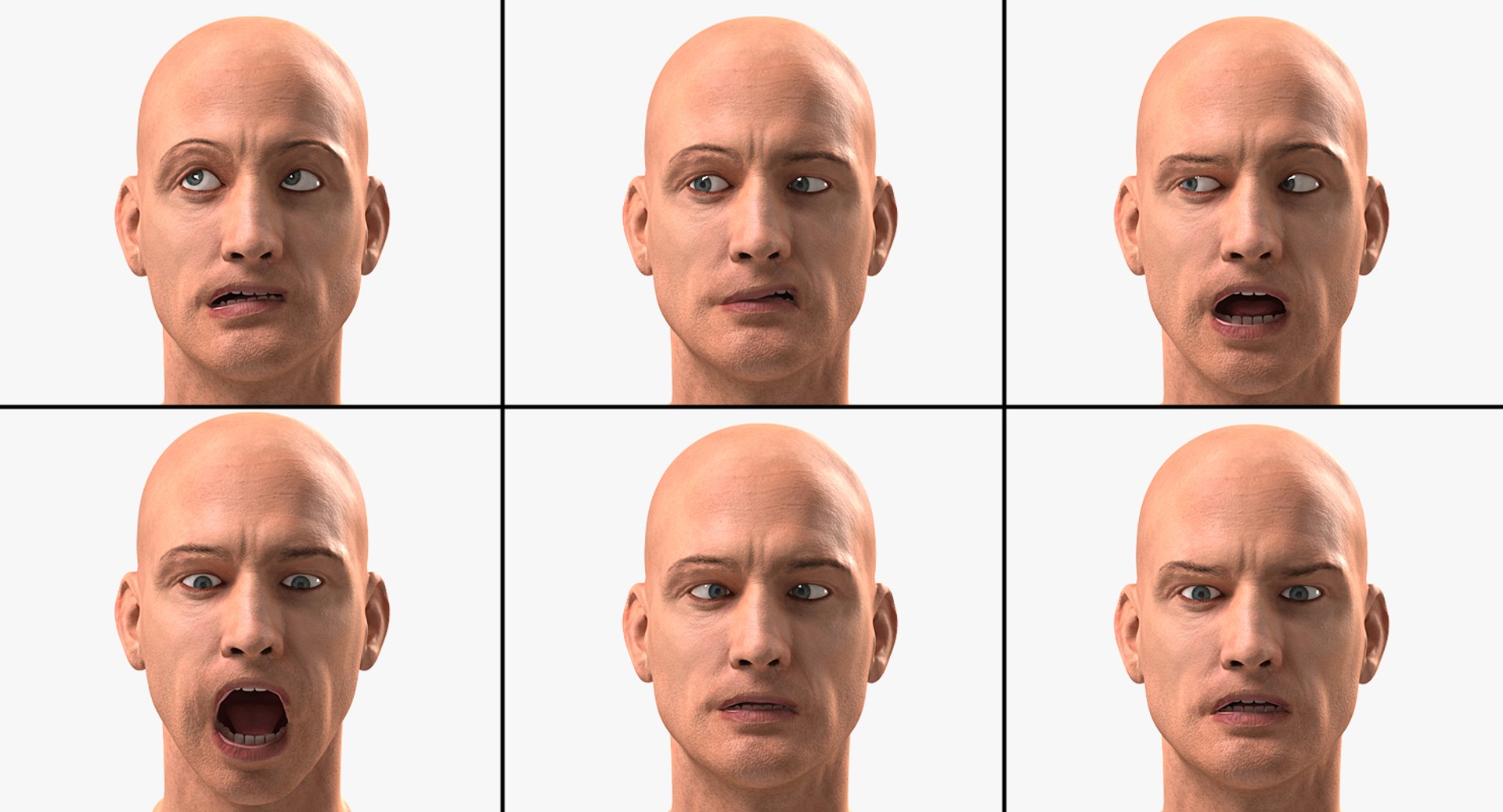 3D male head 6 rigged model https://p.turbosquid.com/ts-thumb/MP/gK9RJO/2GWVtnfz/malehead6rigged3dsmodel005/jpg/1503985305/1920x1080/fit_q87/dd9510a38915e0cbcfcf41a6832f63a2e0b44ba1/malehead6rigged3dsmodel005.jpg