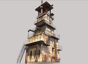 factory tower 3D