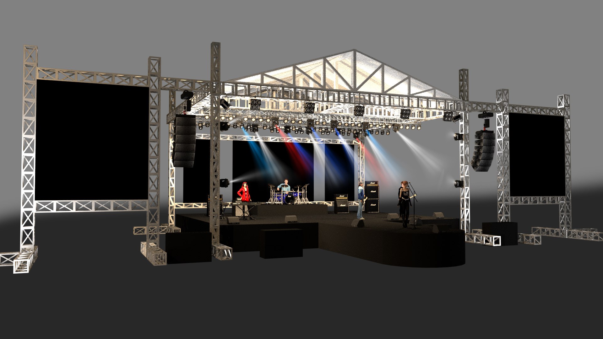 EVENT RIGGING 12X10 3D TurboSquid 2079040