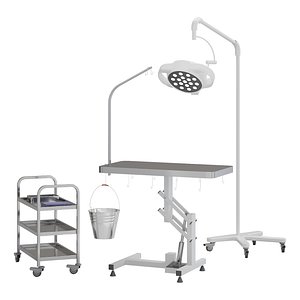 3D Veterinary Operating Room Compact Pro Base