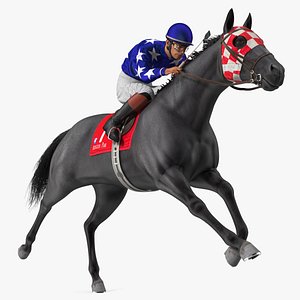 競馬3Dモデルダウンロード用。TurboSquid