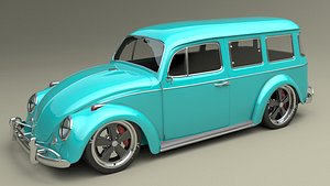bug wagon fusch 3D model