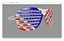 Shutter Shades Sunglasses with USA Flag print - Game Asset