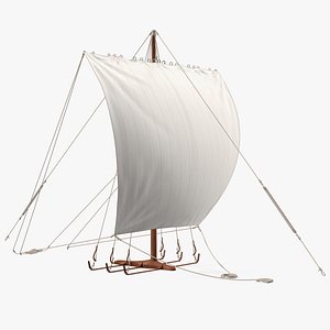 Longship Sail 3D