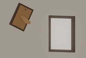 3D Photo Frame model