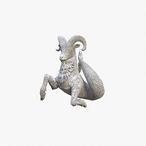 3D model CAPRICORN STATUE - ESTATUA DE CAPRICORNIO