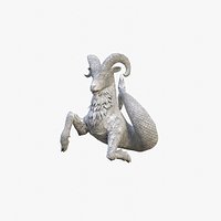 CAPRICORN STATUE - ESTATUA DE CAPRICORNIO
