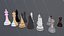 Wooden Chess Pieces