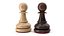 Wooden Chess Pieces