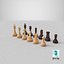 Wooden Chess Pieces
