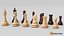 Wooden Chess Pieces
