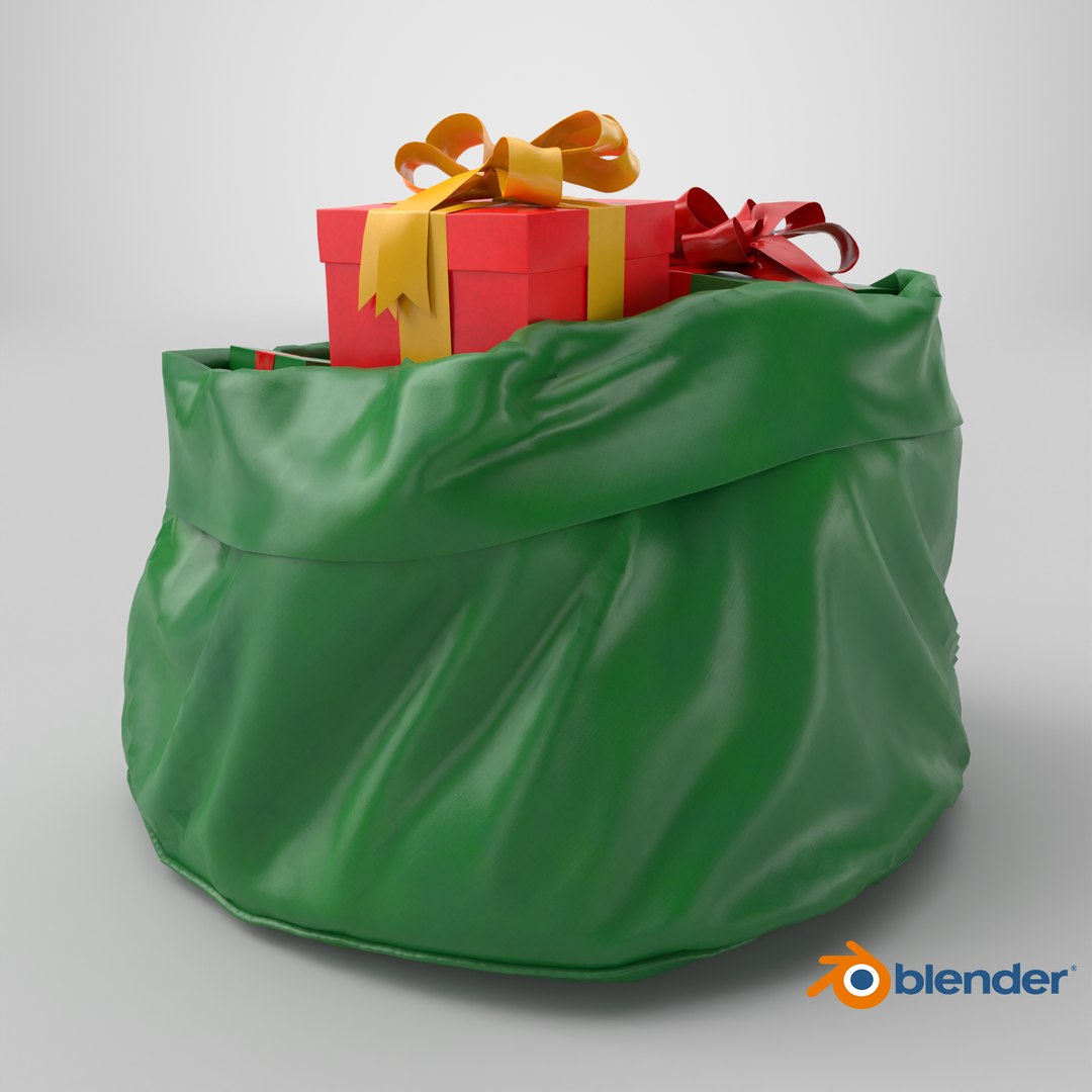 Santa Claus Open Green Bag with Gifts 2 3D model https://p.turbosquid.com/ts-thumb/MQ/3eK0vZ/7V/stemcell_blender_cycles_render/png/1711126525/1920x1080/fit_q87/0f7fddac48d7e9b72d373f9ace2933ac73fa246d/stemcell_blender_cycles_render.jpg